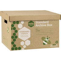 MARBIG ENVIRO ARCHIVE BOX 100% Recycled Brown