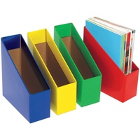 MARBIG BOOK BOXES Small Blue Pack of 5