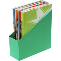 MARBIG BOOK BOXES Small Green Pack of 5