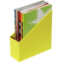 MARBIG BOOK BOXES Small Yellow Pack of 5