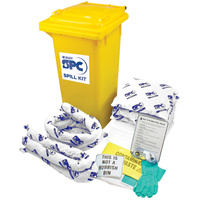SPC SMALL MOBILE SPILLPAK OIL ONLY 100-120L White