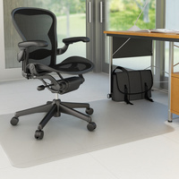 MARBIG HARD FLOOR CHAIRMAT Small 910mm x 1210mm Clear