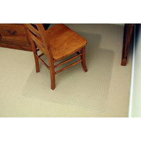 MARBIG ECONOMY CHAIRMAT Large 1140mm x 1340mm Clear