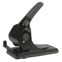 MARBIG 2 HOLE PUNCH Heavy Duty 60 Sheet Capacity Black