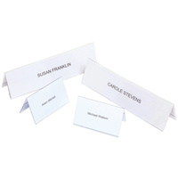 REXEL NAME PLATES Small 92x56mm Box of 50