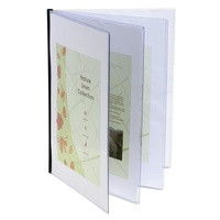 MARBIG DOCUMENT PROTECTORS PVC A4 297x210mm 4 Pocket