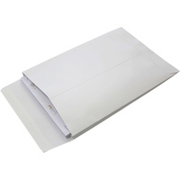 CUMBERLAND ENVELOPE EXPANDABLE 340mm x 229mm Strip Seal Window Face White Pack of 50