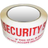 FROMM Security Seal Packaging Tape 48mm x 66m White/Red