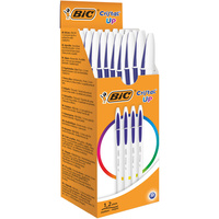 BIC Cristal Up Ballpoint Pen Blue Pack of 20