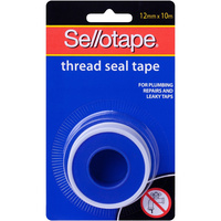 Sellotape Thread Seal Tape 12mmx10m White