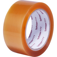 Sellotape 777 Natural Rubber Adhesive Packaging Tape 36mmx75m Clear