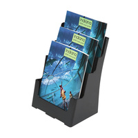 DEFLECT-O BROCHURE HOLDER Sustainable Office 3 Tier - A4