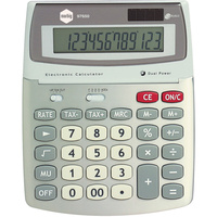 MARBIG DESK TOP CALCULATOR Large 12 Digit GST Function