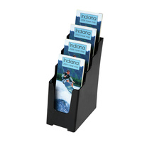 DEFLECT-O BROCHURE HOLDER Sustainable Office 4 Tier - Dl