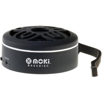 Moki BassDisc Speaker  Bluetooth Black Black