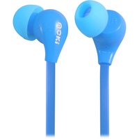 Moki 45 Degree Comfort  Earphones Blue