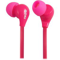 Moki 45 Degree Comfort  Earphones Pink