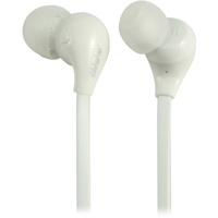 Moki 45 Degree Comfort  Earphones White