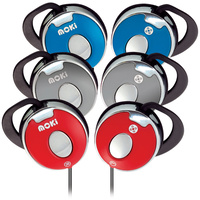 Moki Clip-On Earphones Colour Change