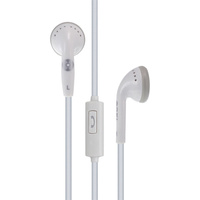 Moki In-Ear Earphone  With Mic and Controller White