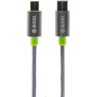 Moki Type-C to Type-C Cable Braided Black