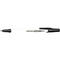 PAPERMATE KILOMETRICO Ballpoint Pens Medium Black Pack of 50