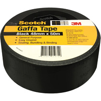 SCOTCH GAFFA TAPE 933 Utility 48mm X 50m Black
