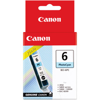 CANON INK CARTRIDGE BCI-6PC Photo Cyan