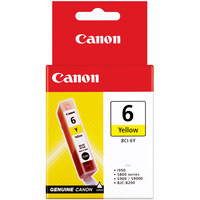 CANON INK CARTRIDGE BCI-6Y Yellow
