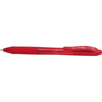 PENTEL BL107 ENERGEL X Fine Retractable Gel Pen Red