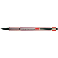 PILOT BP-145 BALLPOINT PEN Retractable Medium Red