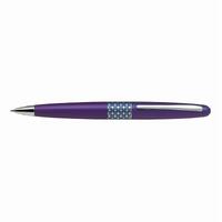 PILOT MR BALLPOINT PEN MR3 Ellipse Violet Barrel  Medium Black Ink