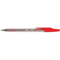 PILOT BP-S BALLPOINT PEN Medium Red