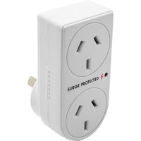 THE BRUTE POWER CO.  DOUBLE ADAPTOR Vertical Surge Protection