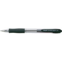 PILOT BPGP-10R SUPERGRIP PEN Retractable Fine Black