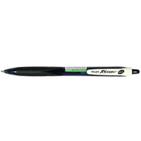 PILOT BEGREEN REXGRIP Retractable Ballpoint Pen Medium Black