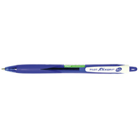 PILOT BEGREEN REXGRIP Retractable Ballpoint Pen Medium Blue