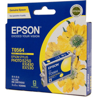 EPSON INK CARTRIDGE C13T056490 - T0564 Yellow