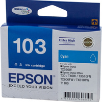 EPSON INK CARTRIDGE C13T103292 - T1032 High Yield Cyan