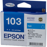 EPSON INK CARTRIDGE C13T103292 - T1032 High Yield Cyan