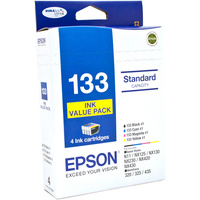 EPSON INK CARTRIDGE E133VP - 133 Value Pack Colour