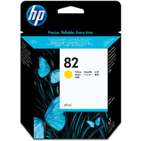 HP INK CARTRIDGE C4913A - 82 Yellow