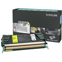LEXMARK TONER CARTRIDGE C5240YH Yellow