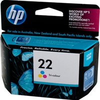 HP INK CARTRIDGE C9352AA - 22 TriColour