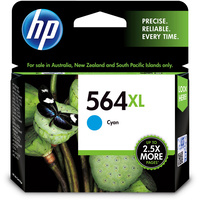HP INK CARTRIDGE CB323WA - 564XL Cyan