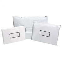 CUMBERLAND COURIER BAGS Self Adhesive Flap 225mm x 335mm White Pack of 50
