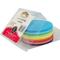 KINDER CIRCLES 80GSM 120mm Matte Assorted 500 Sheets Pack