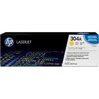 HP TONER CARTRIDGE CC532A - 304A Yellow