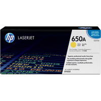 HP TONER CARTRIDGE CE272A - 650A Yellow