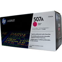 HP TONER CARTRIDGE CE403A - 507A Magenta